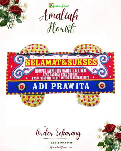 Karangan Bunga Ucapan Selamat cirompang